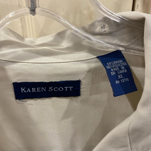 Karen Scott Beige Size XL - Picture 4 of 4